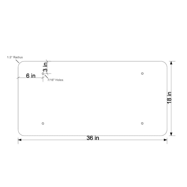 Work Zone Fluorescent Reflective WZ FLO 080 48 In.X18 In. DETOUR >